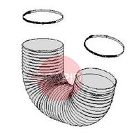 0000101922 Hose L=1200mm /Ø 127mm, Including 2 Hose Clamps