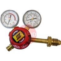 0785-2156 ESAB GCE FE300 Acetylene Regulator Side Entry, 1.5 Bar, G5/8