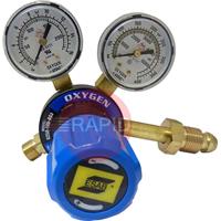 0785-2163 ESAB GCE FE300 Oxygen Regulator Side Entry, 10 Bar, G5/8