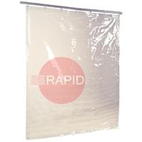 16.10 CEPRO B2 Quality Grinding Curtains - 140cm Wide, DIN 4102
