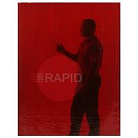 18.17.18 CEPRO Bronze-CE Replacement Curtain for Robusto Single Welding Screens - 2.2m x 1.8m, Approved EN 25980