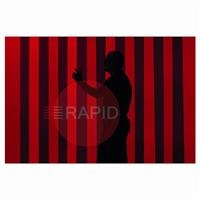29.07.18.0010 CEPRO Bronze-CE Replacement Strips Set for Robusto Single Welding Screens - 2.2m x 1.8m, Approved EN 25980