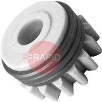 3133810 Kemppi Feed 2 Roll Type. Standard White, 0.6-0.8mm Plain V Groove