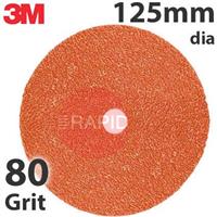 3M-89739 3M 787C Slotted Fibre Disc, 125mm (5