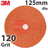 3M-89743 3M 787C Slotted Fibre Disc, 125mm (5