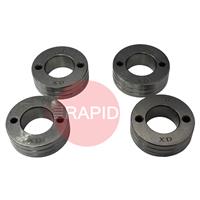 4015464 PATON U-Groove Feed Roller Set of 4 - Aluminium Wire: 0.8 - 1.0mm (4 Roll Drive)