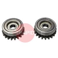 4017226 PATON U-Groove Feed Roller Set of 2 - Aluminium Wire: 0.8mm (4 Roll MAXwire)