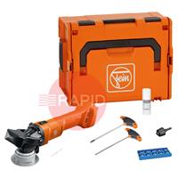 71380561000 FEIN AKFH 18-5 AS 18V Cordless Beveller w/ Basic Chamfer Set (Bare Unit)