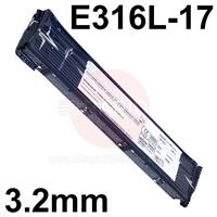 87541 Bohler FOX EAS 4 M-A Stainless Steel Electrodes 3.2mm Diameter x 350mm Long. 1.9kg Vacpac E316L-17