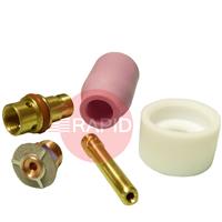 CK-D4GS116 CK 3 Series / 4 Series Short Gas Saver Kit,  Alumina Cup, 1.6mm