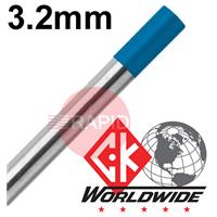 CK-T187GL2 CK 2% Lanthanated Blue 3.2mm Tungsten Electrode