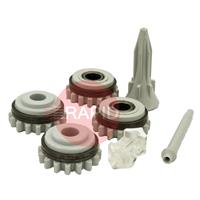 F000252 Kemppi 0.6mm Standard GT04 Drive Roll Kit for Stainless, MXP 37