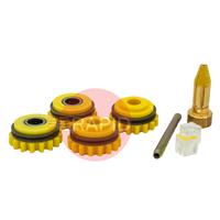 F000266 Kemppi 1.4 - 1.6mm Knurled Standard Drive Roll Kit for MXP 37