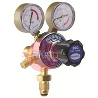 H1042 Harris Oxygen 996 Two Stage Two Gauge Regulator 4.0 Bar. 5/8