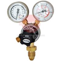 H1106 Harris 901 Single Stage 2 Gauge Argon Regulator 15 lpm, 5/8