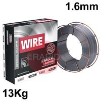 HC650-16 Metrode Hardcore 650 1.6mm Flux Cored MIG Wire for Hardfacing, 13Kg Spool, MF2-GF-55-GP