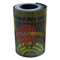 J1867 Curv-O-Mark 164GG Pipe Wrap-A-Round - 550°F, Medium, 3
