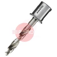 KST09 JEI Turbo Steel Twist Drill 9mm Diameter on 19mm Shank