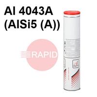 LINCOLN-ALSI5 Lincoln AlSi5 Aluminium Electrodes. Al 4043A (AlSi5(A))