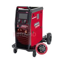 POWERTEC-i320C Lincoln Powertec i320C MIG Inverter Welder Packages - 400v, 3ph