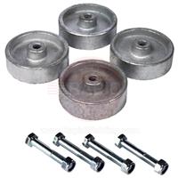 SWH400 4 Roller Steel Wheel Kit
