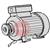 0320000160  Motor 0.75kW, 400V /3ph /50Hz