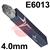0383-0009  Bohler FOX OHV Cellulosic Electrodes 4.0mm Diameter x 450mm Long. 6.6kg Pkt, E6013