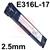 85798  Bohler Fox EAS 4 M-A Stainless Electrodes 2.5mm Diameter x 350mm Long, 1.3Kg Vacpac (60 Rods) E316L-17