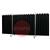 METRODE-MIG  CEPRO Robusto XL Triptych Welding Screen with Green-9 Strips - 4.4m Wide x 2.1m High, Approved EN 25980