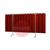 36.36.27  CEPRO Omnium Triptych Welding Screen, with Bronze-CE Strips - 3.7m Wide x 2m High, Approved EN 25980