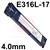 23-37  Bohler FOX EAS 4 M-A Stainless Steel Electrodes 4.0mm Diameter x 350mm Long. 2.0kg Vacpac (39 Rods). E316L-17