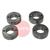 4017220  PATON K-Groove Feed Roller Set of 4 - Flux Cored Wire: 0.6 - 0.8mm (4 Roll Drive)