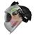 088001  Optrel E684 Auto Darkening PAPR Silver Welding Helmet, with Hard Hat