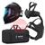 4441.882  Optrel Panoramaxx Hybrid Black Auto Darkening Laser Helmet with Swiss Air System, Shade 5 - 12