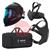 4600.171  Optrel Panoramaxx Hybrid CLT Black Auto Darkening Laser Helmet with Swiss Air System, Shade 4 - 13