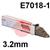 W000271206  Lincoln Electric Conarc 49C Low Hydrogen Electrodes 3.2mm Diameter x 450mm Long. 15.6kg Carton (3 x 5.2kg 108 Rod Packs). E7018-1 H4R