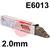609059  Lincoln Omnia 46 Rutile Electrodes E6013, 2.0mm Dia 300mm Long 12.0kg Carton (3 x 4.0kg 390 piece Packs), ISO 2560-A: E 42 0 RC 11
