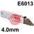 609063  Lincoln Omnia 46 Rutile Electrodes, E6013, 4.0mm Dia x 350mm Long 15.0kg Carton (3 x 5.0kg 102 piece Packs), ISO 2560-A: E 42 0 RC 11