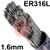 0328-0012  Bohler Thermanit GE-316L Stainless Steel Tig Wire, 1.6mm Diameter x 1000mm Cut Lengths - AWS A5.9 ER316L. 5.0kg Pack