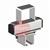 82.01.02  CEPRO Swivel Arm Fixing Rail - For Modular Swivel Arms and for Fitting Rails of 30 x 35mm
