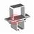 80.15.10  CEPRO Swivel Arm Fixing Rail - For Fitting Rails of 30 x 35mm