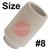 220819  Cup Ceramic 12mm Bore