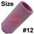 CK-3A12  Size 12 CK 3 Series Standard Alumina Gas Cup. 47mm Long x 19mm Bore.