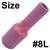 CK-3AG8L  CK 3 Series Long Alumina Gas Lens Cup, Size 8, 76mm Long x 13mm Bore. 54N14L