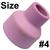 SP008063  CK Alumina Cup Size #4, 6.4mm Bore, 8 Series