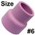 CK-CWH030H  CK Alumina Cup Size #6, 9.6mm Bore, 16mm, 8 Series