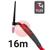 CK-EDS17F08  CK Diamond EDS 18FX Flex Head Water Cooled Tig Torch, 16m
