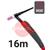 CK-EDS18R16  CK Diamond EDS 18RG Rigid Head Water Cooled Tig Torch, 16m