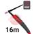 CK-EDS230R04  CK Diamond EDS 230RG Rigid Head Water Cooled Tig Torch, 16m