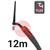 CK-EDS17F08  CK Diamond EDS 9FX Flex Head Air Cooled Tig Torch, 12m